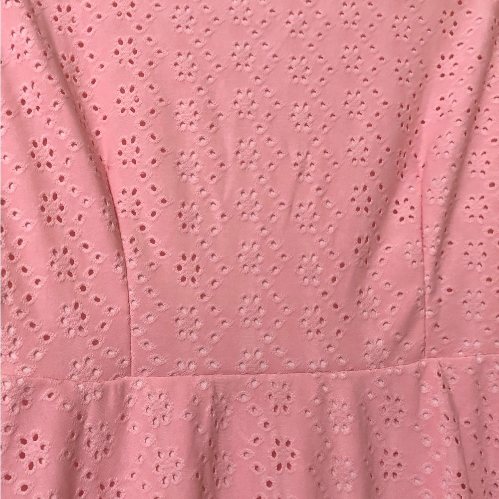 Reborn J Pink Eyelet Dress - Picture 2 of 3